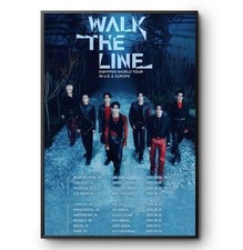Listing image for ENHYPEN Walk The Line World Tour 2025 Poster Concert Collectible Wall Art