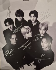 Listing image for ENHYPEN [DIMENSION : ANSWER] All Member Autographed Signed Poster Unique