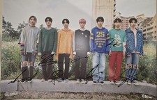 Listing image for ENHYPEN [DIMENSION : DILEMMA] ] All Member Autographed Signed Poster Unique