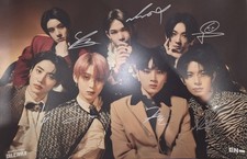 Listing image for ENHYPEN [DIMENSION : DILEMMA] ] All Member Autographed Signed Poster Unique